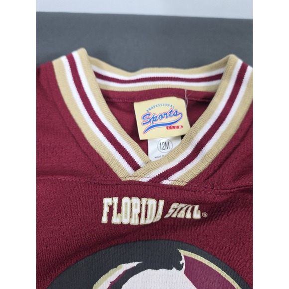 Vintage Florida State Jersey 12 Months College V Neck Big Logo Khaki Pants - Picture 3 of 6